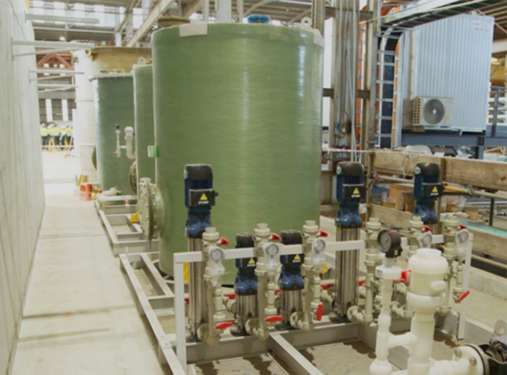 2023 Australia LMG's Magnesium plant s roční výrobní kapacitou 1000 tun