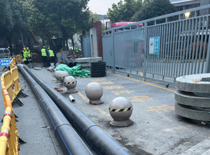 2024 Jiangsu Jiangyin civilní projekt obnovy vodovodu